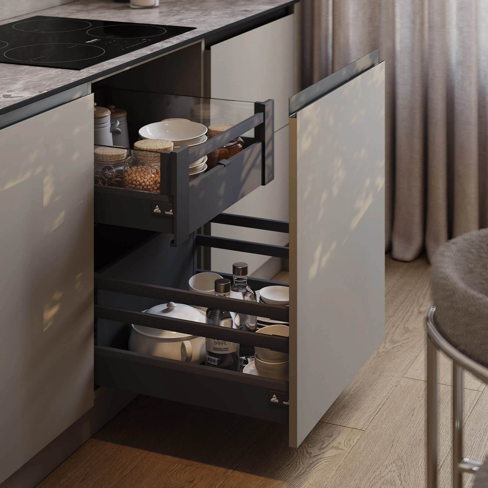 Кухня САЛЬВИЯ (ЛДСП 18 мм)