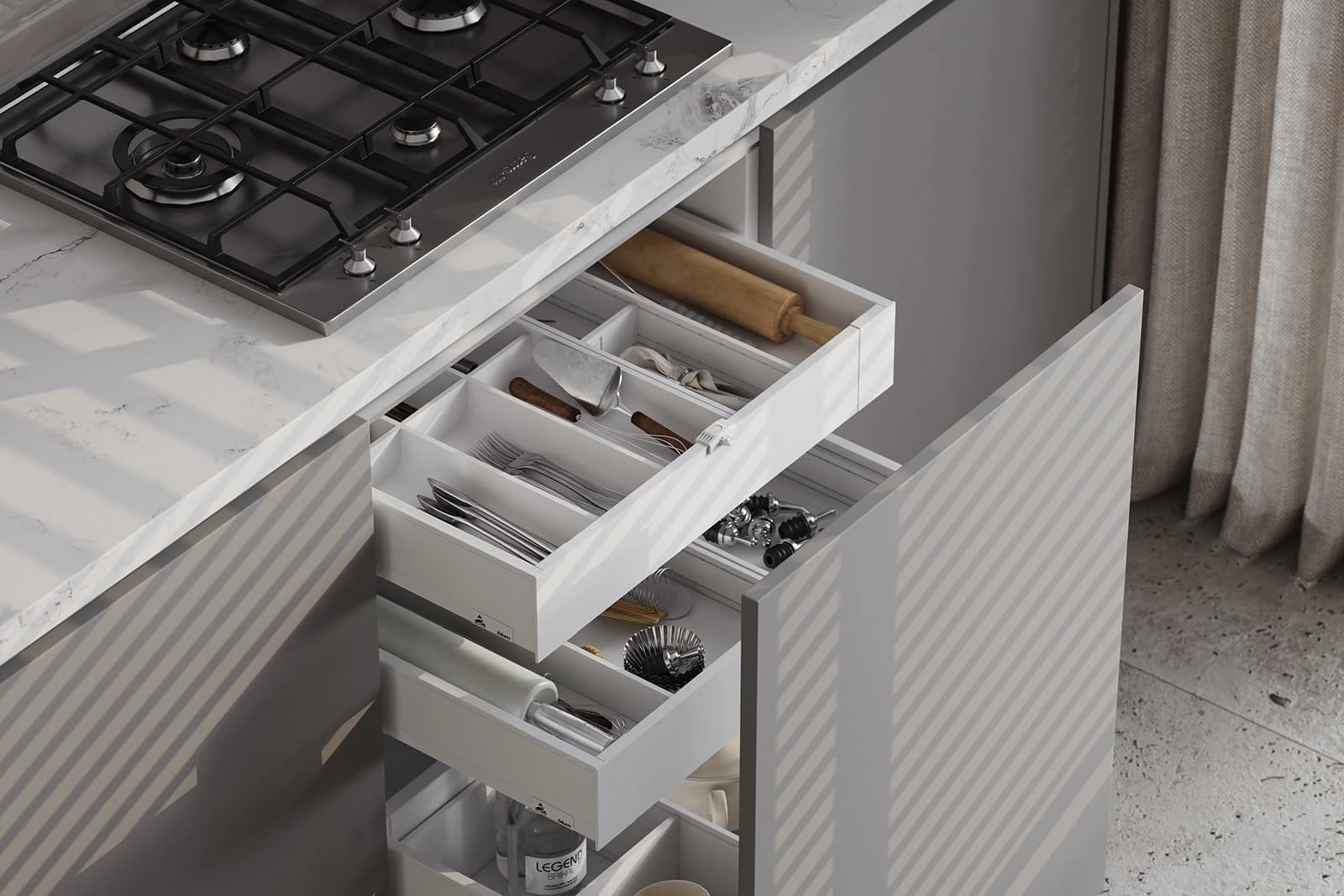 Кухня БАРТОЛО (ДЕКОРАТИВНЫЕ ПАНЕЛИ ТИМБЕР)