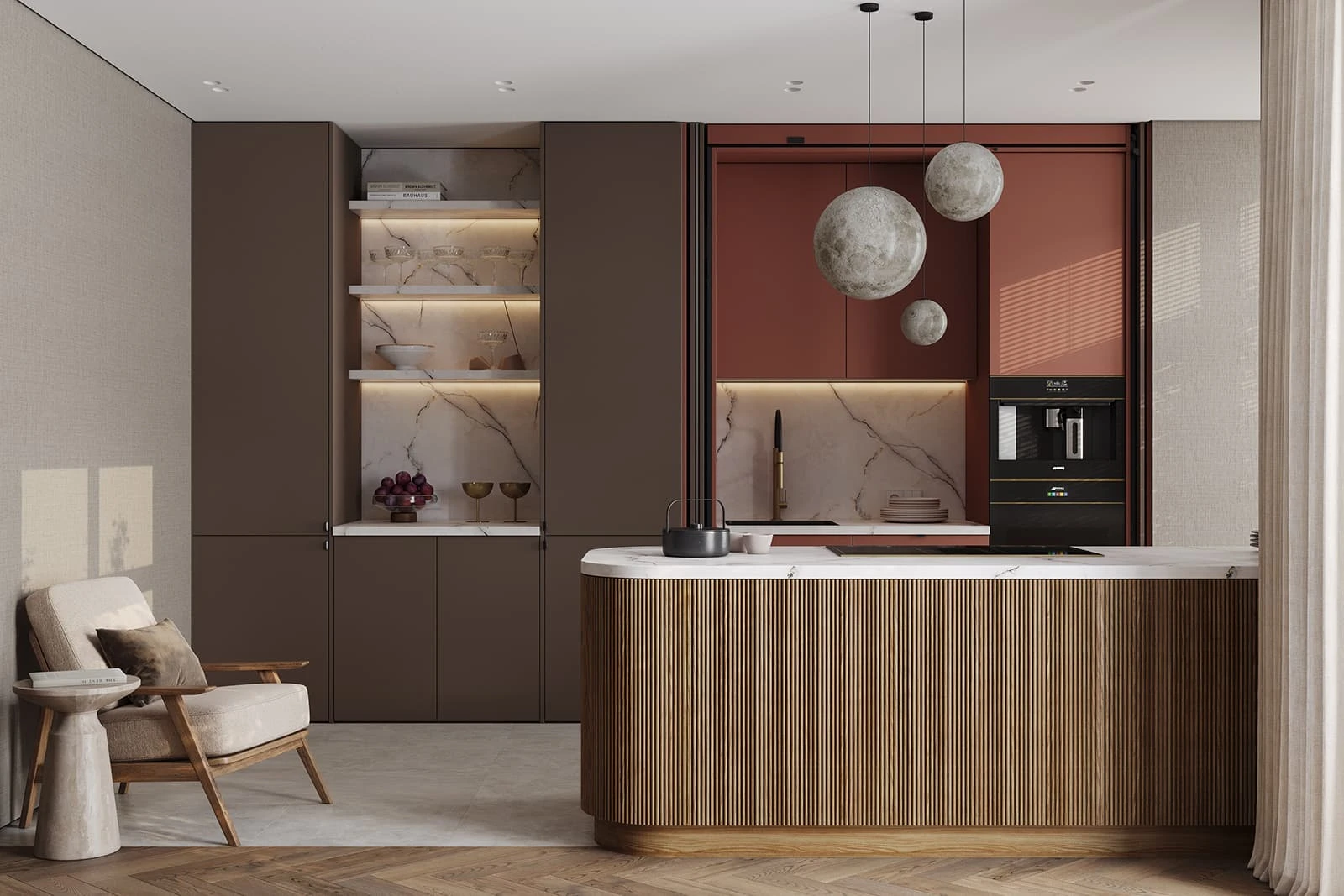 Кухня ФУНДО (ЛМДФ PRIME )