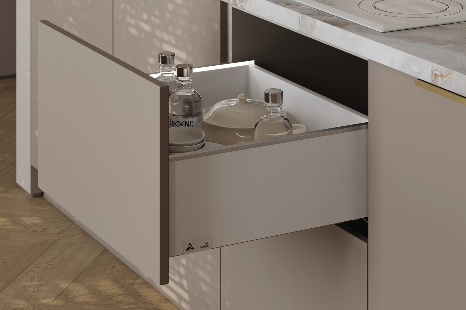 Кухня МЕРИНОС (ЛМДФ PRIME )