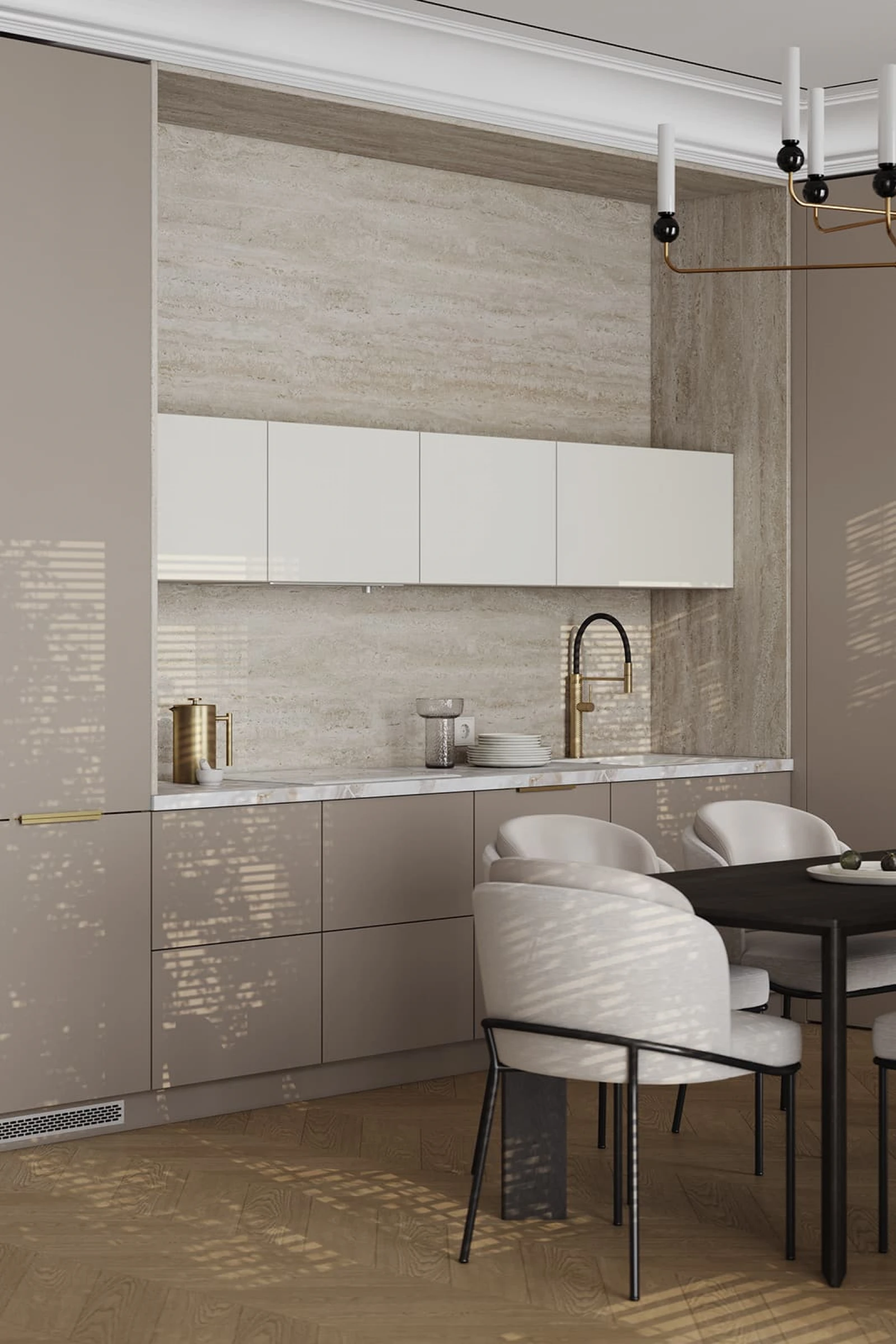 Кухня МЕРИНОС (ЛМДФ PRIME )