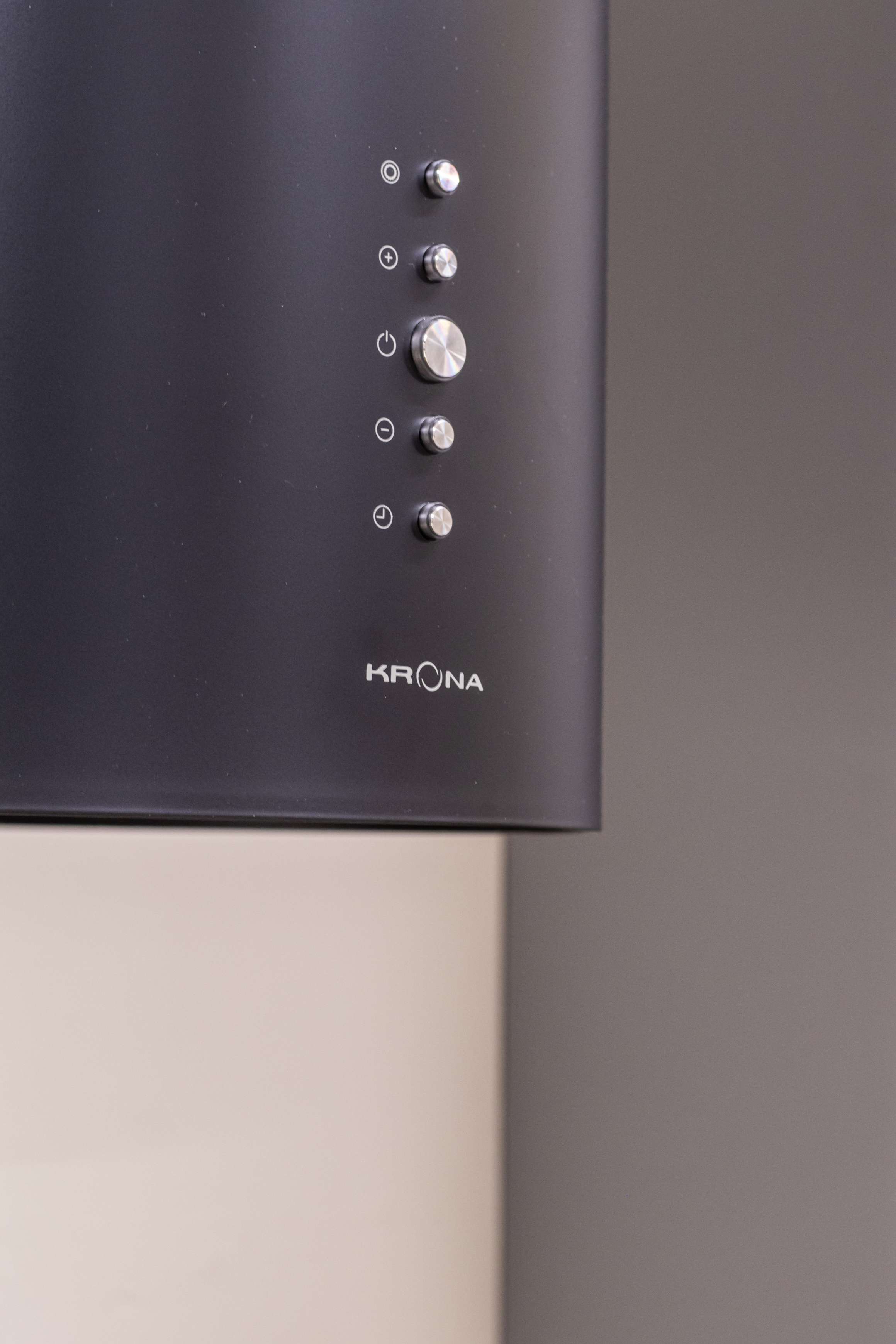 Кухня с островом Акрил Серый 