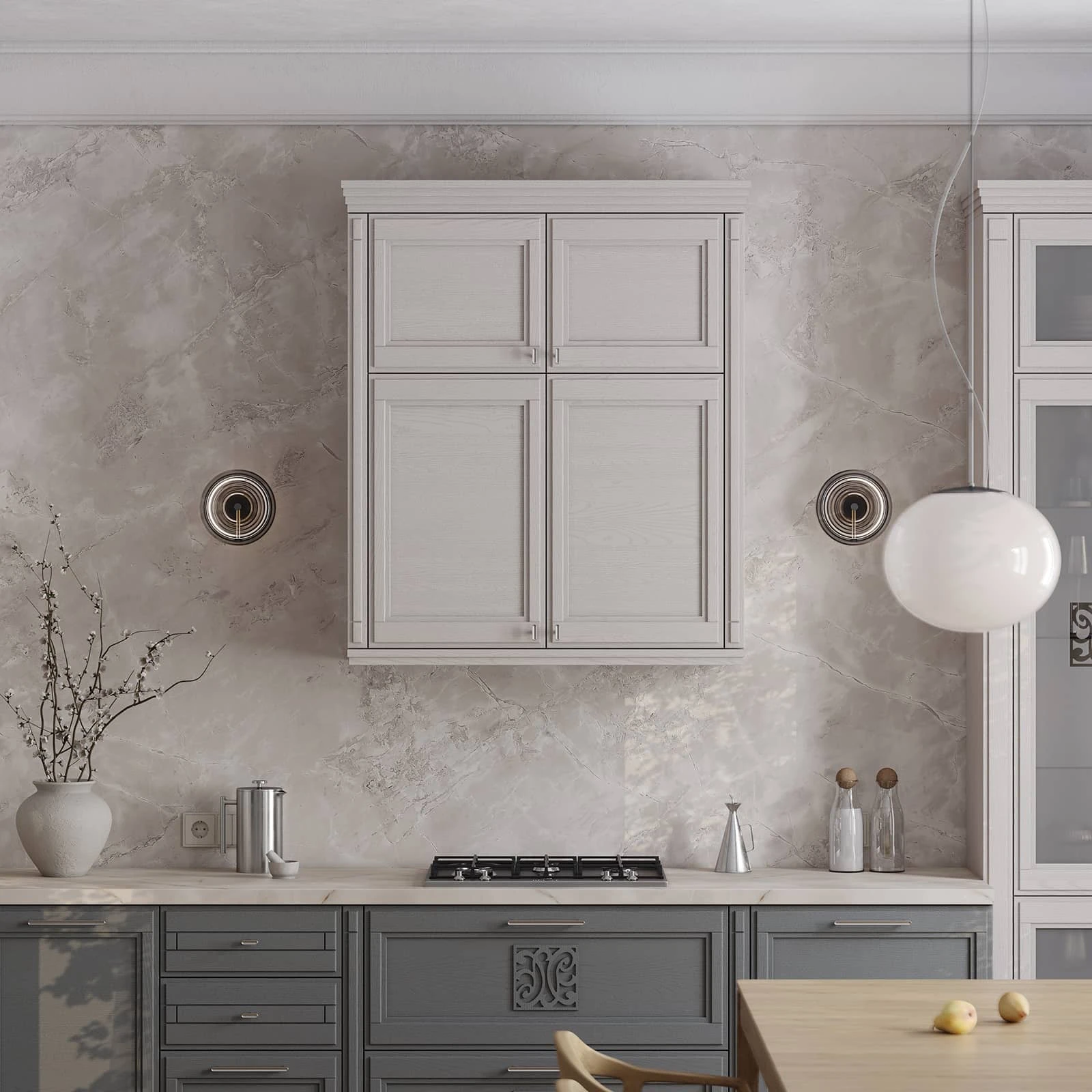 Кухня ВЕСКОНА '25 (НАТУРАЛЬНОЕ ДЕРЕВО)