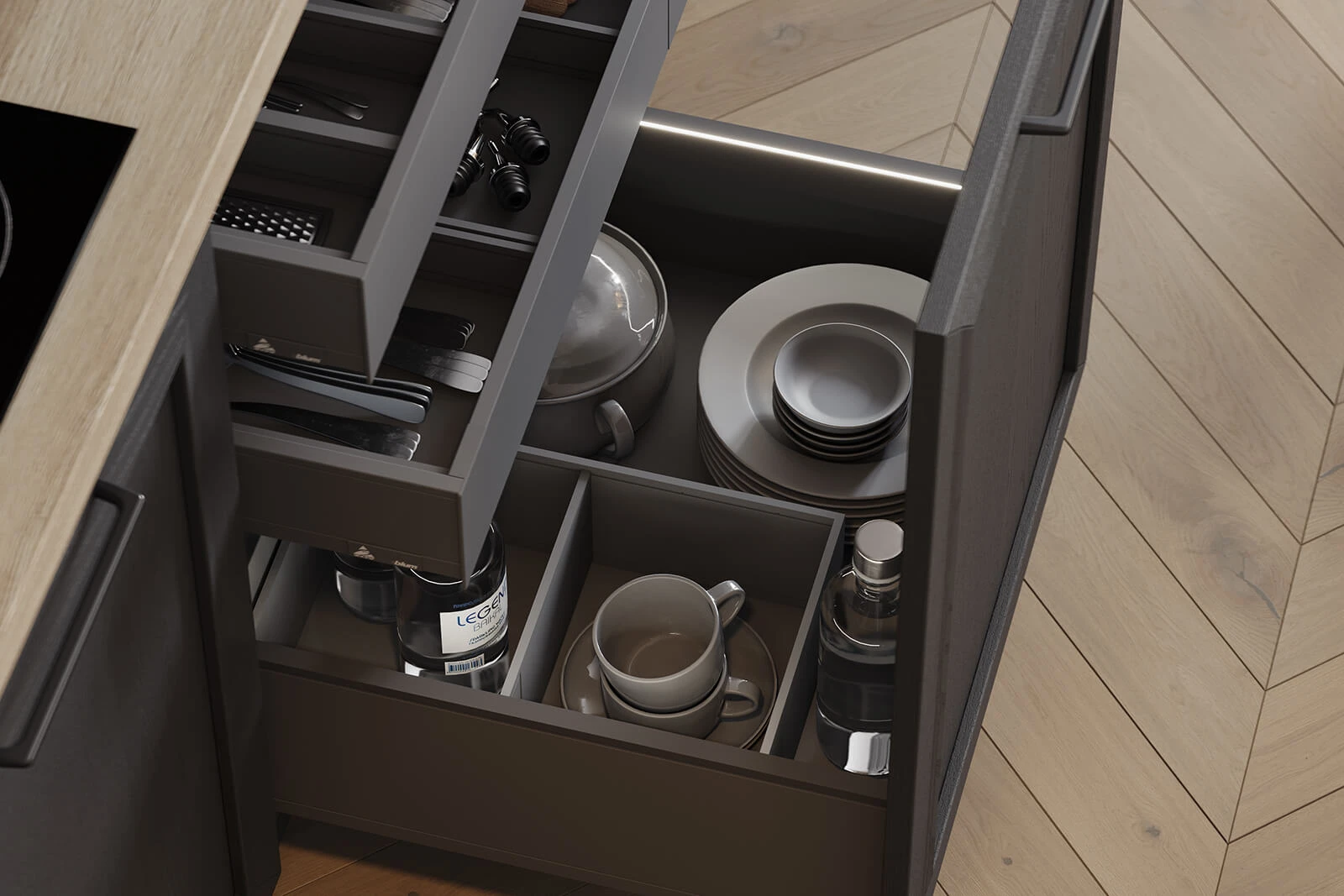 Кухня ТОСКАНА '25 (НАТУРАЛЬНОЕ ДЕРЕВО)