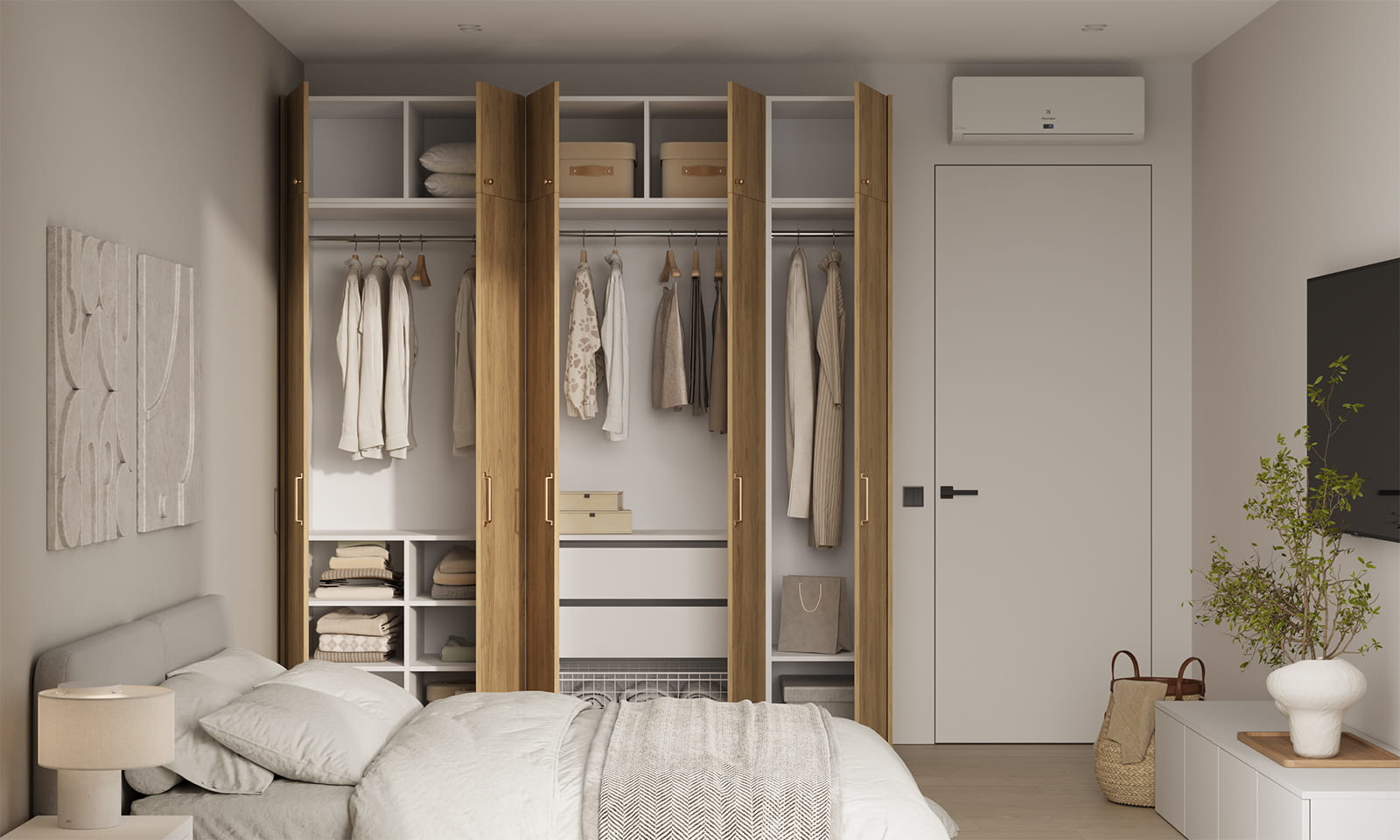 Гардеробный шкаф 3