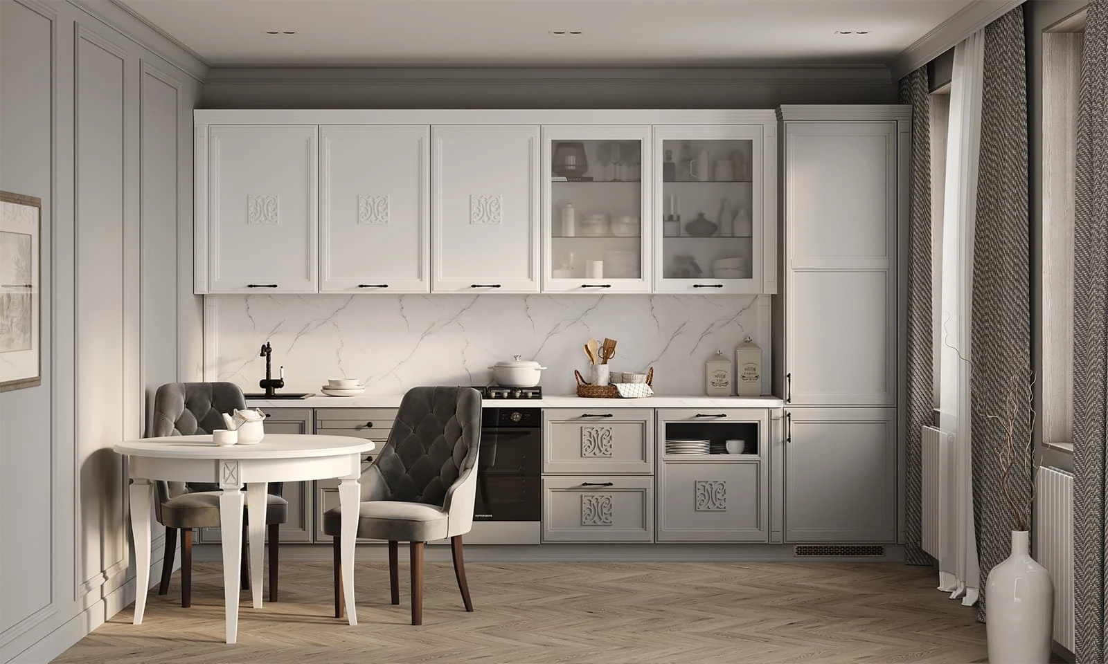 Кухня ВЕСКОНА ’24 (НАТУРАЛЬНОЕ ДЕРЕВО)