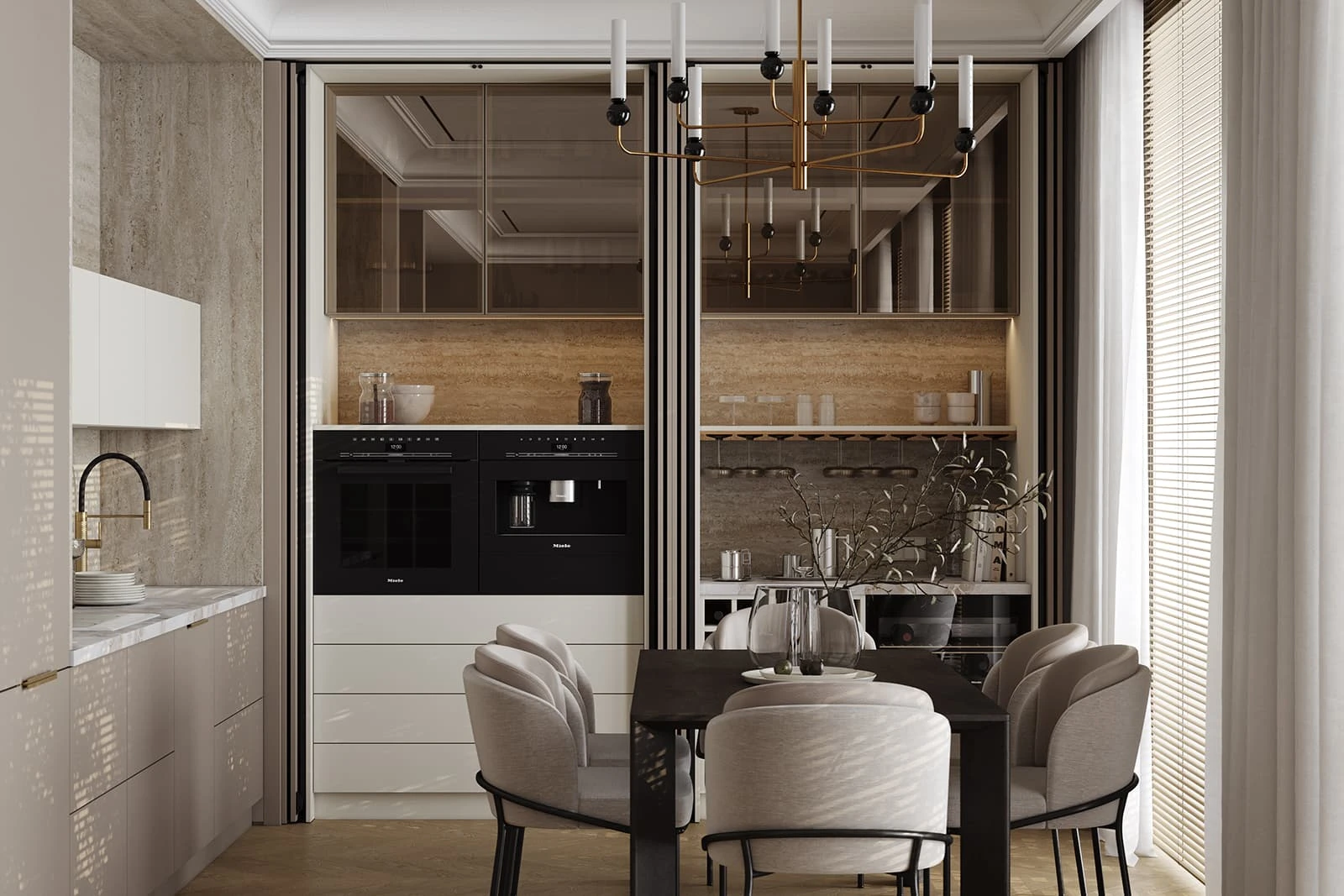 Кухня МЕРИНОС (ЛМДФ PRIME )