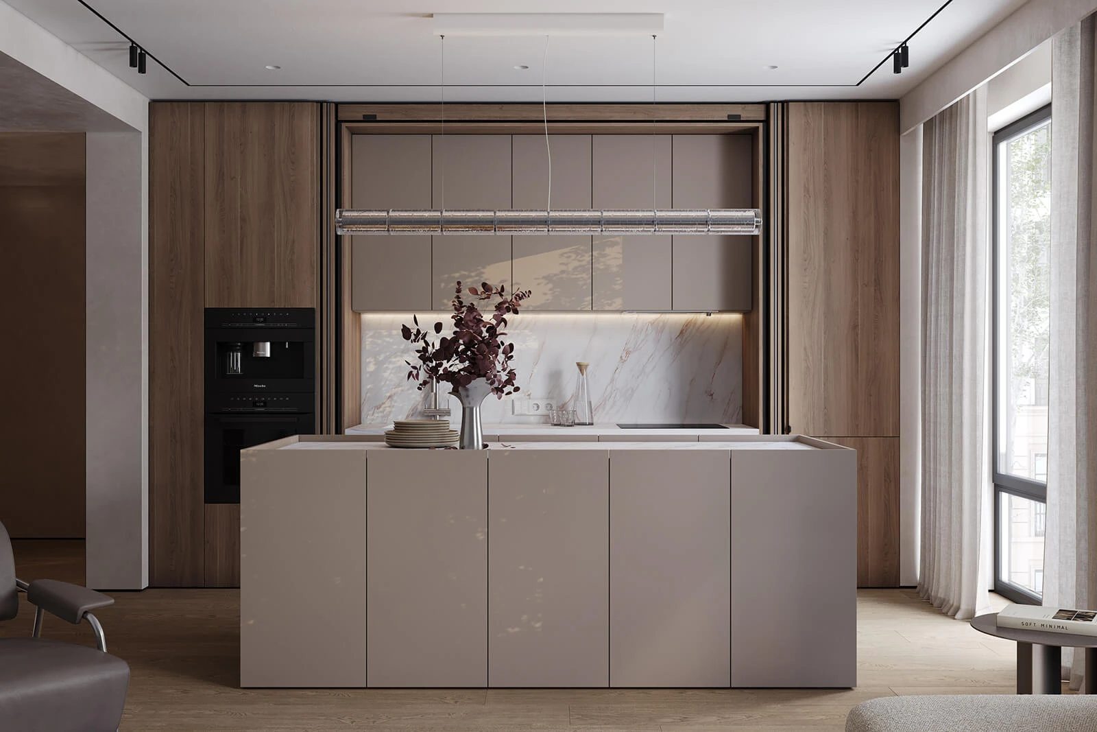 Кухня САФАРИ (ЛМДФ SUPRAMAT)