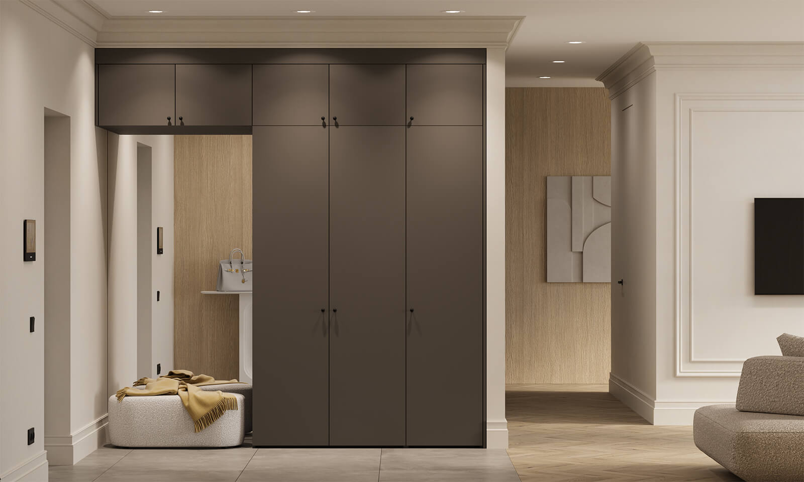 Гардеробный шкаф 5