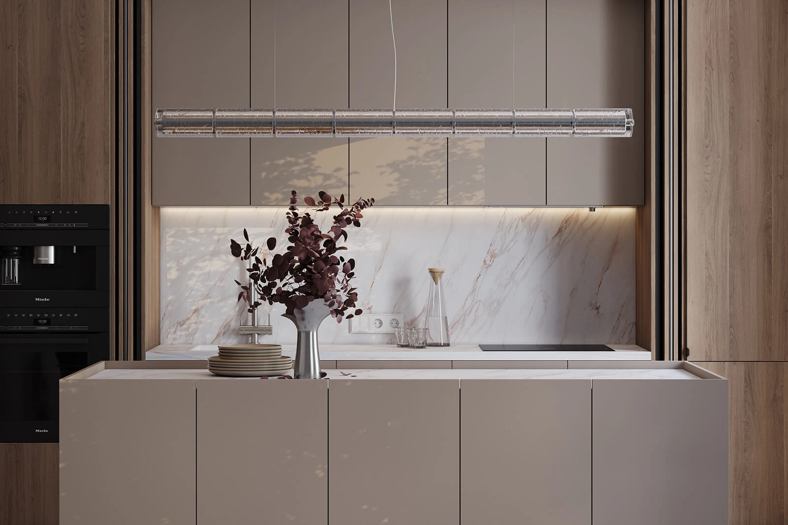 Кухня САФАРИ (ЛМДФ SUPRAMAT)