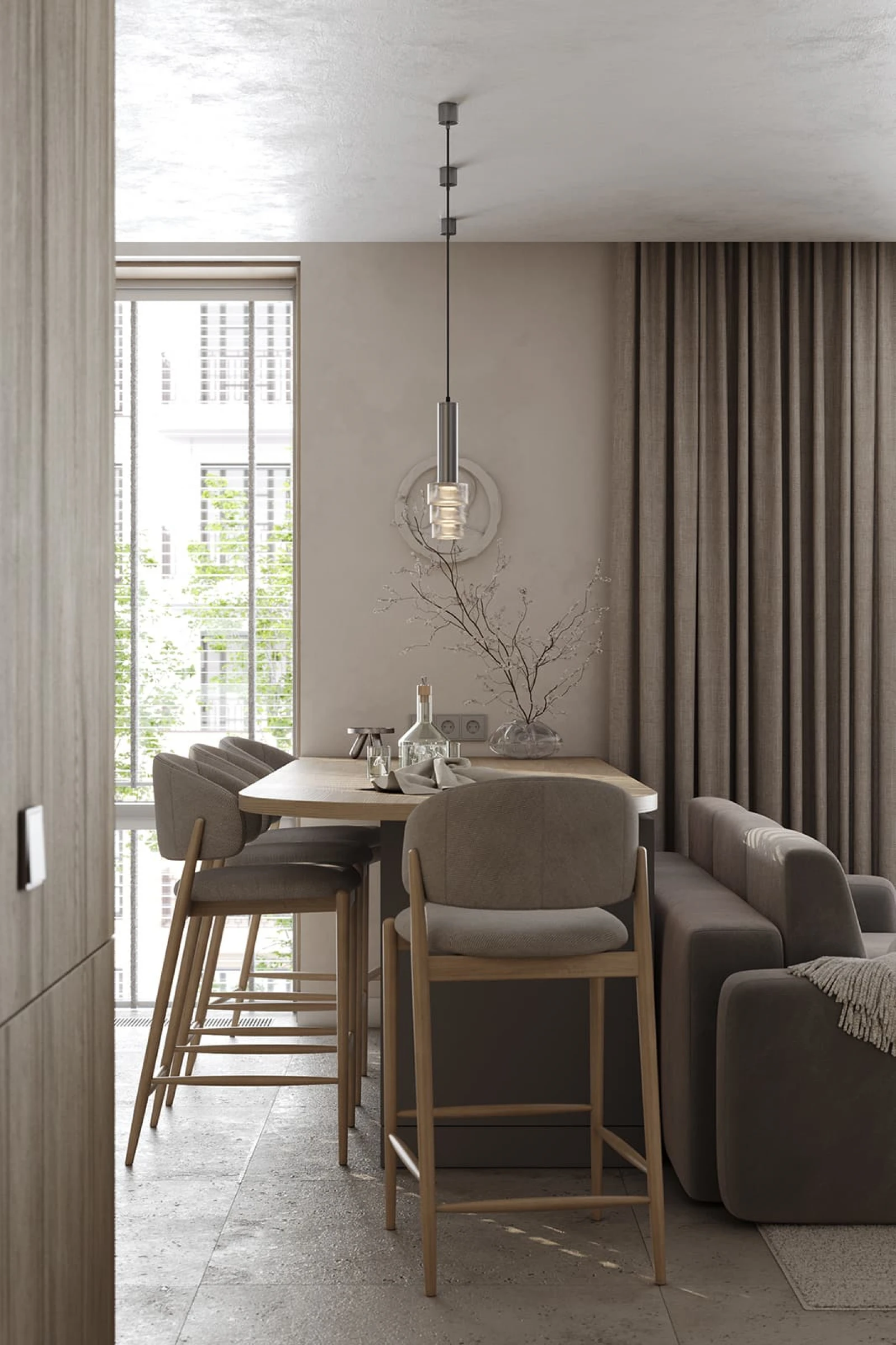 Кухня БАРТОЛО (ДЕКОРАТИВНЫЕ ПАНЕЛИ ТИМБЕР)